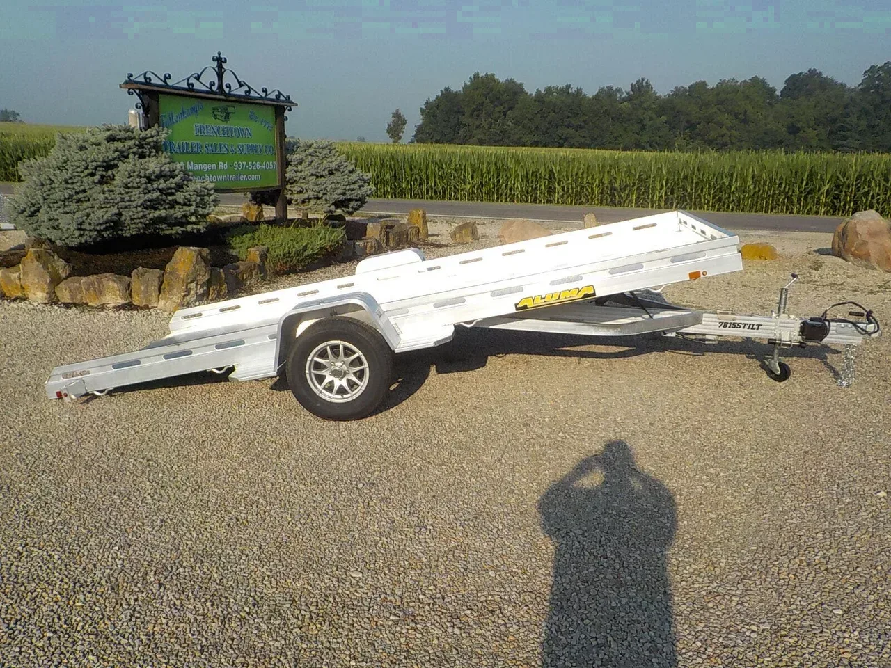 11608 - 2026 Aluma 7815TILT Utility Trailer