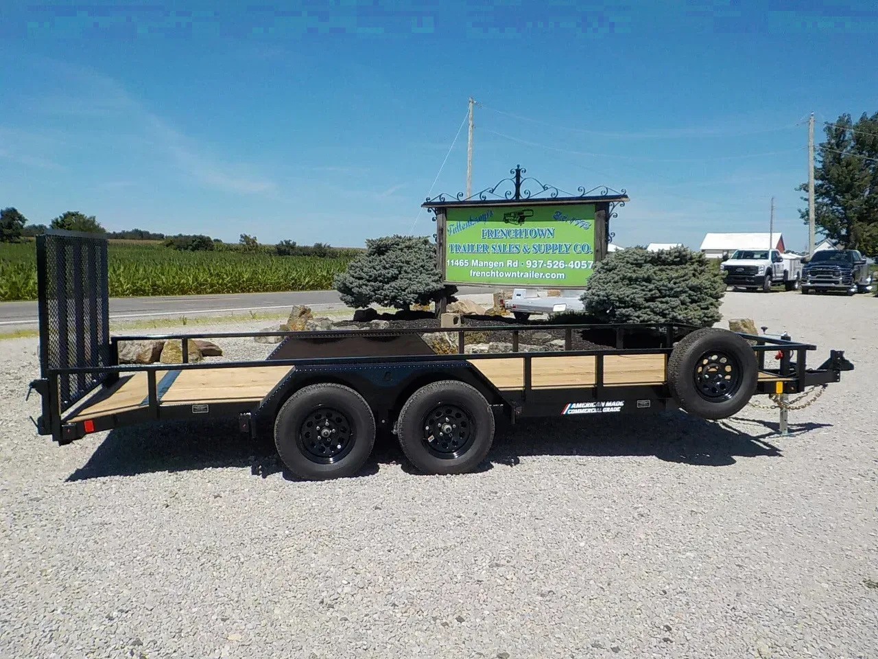 11890 - 2027 Liberty LU7K83X16+2C4TT TANDEM AXLE UTILITY Utility Trailer