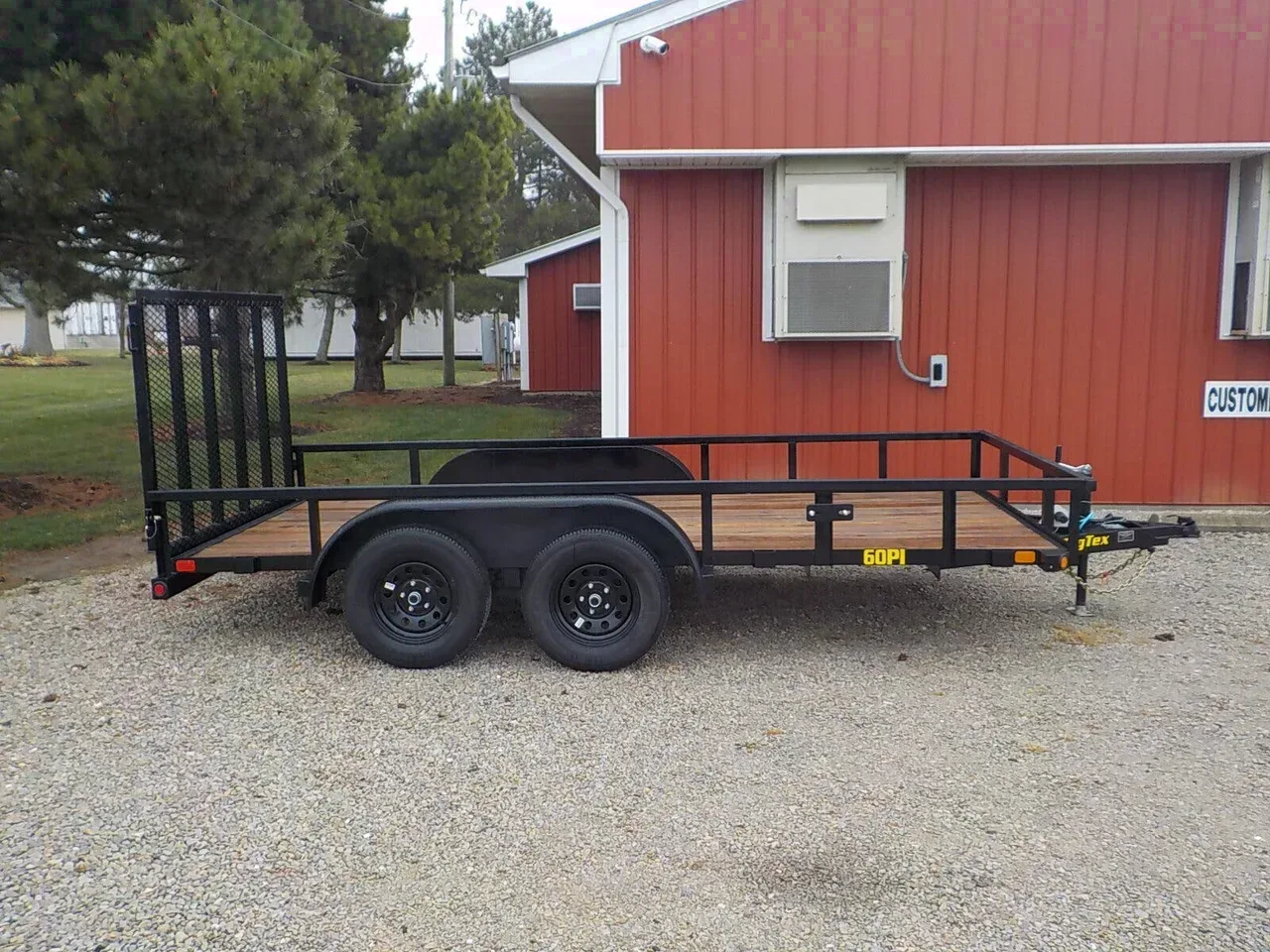 11646 - 2026 Big Tex 60PI-14BK4RG2B Utility Trailer