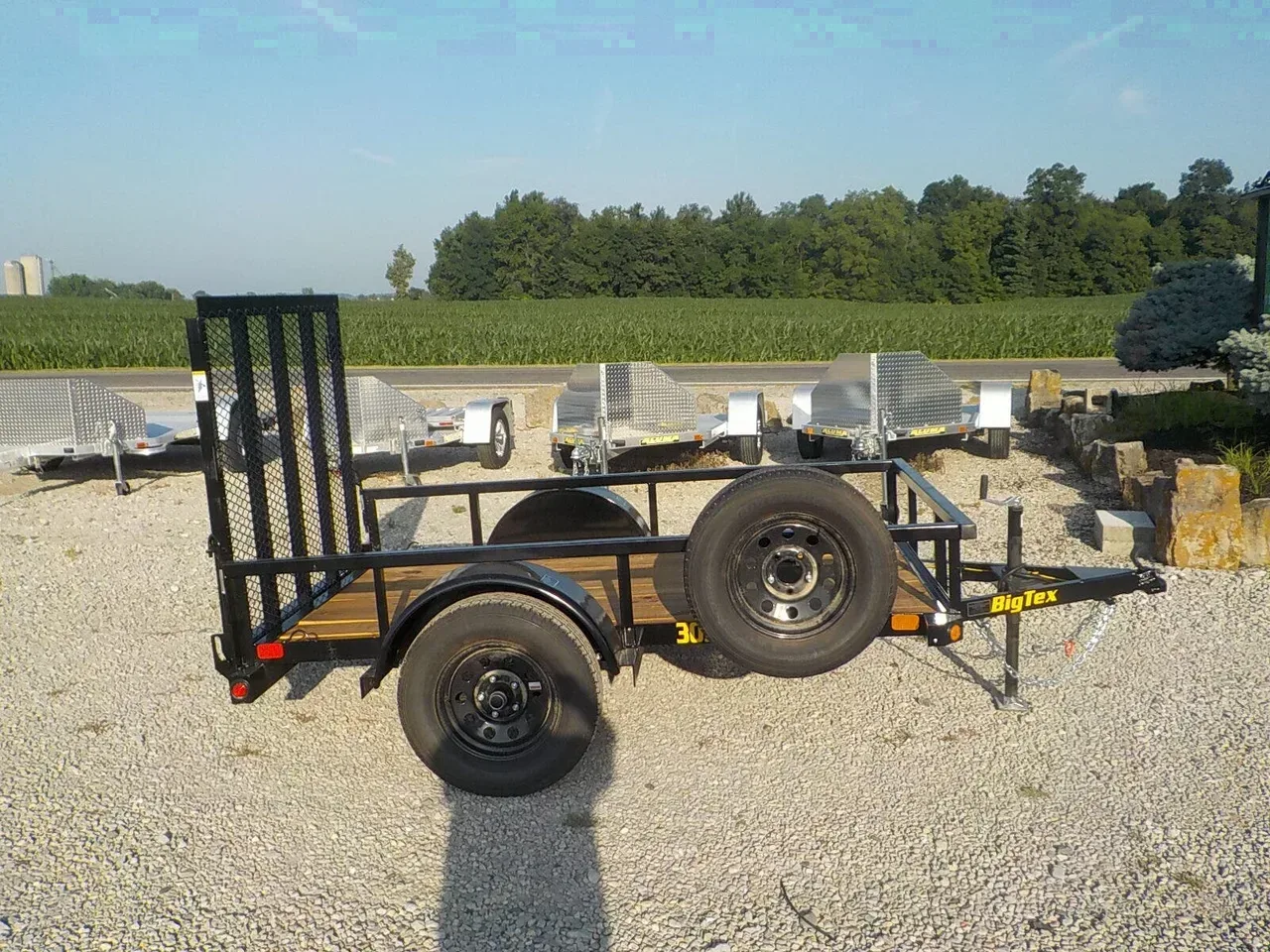 11560 - 2026 Big Tex 30SA-08BK4RG Utility Trailer