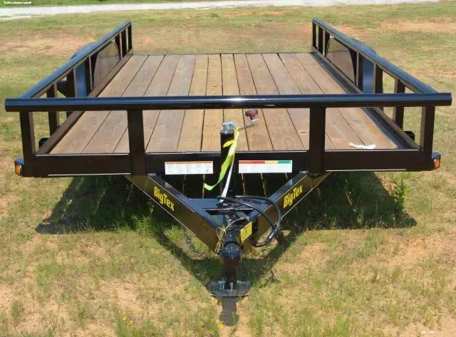 20ft TA Pipe Top Rail Utility Trailer