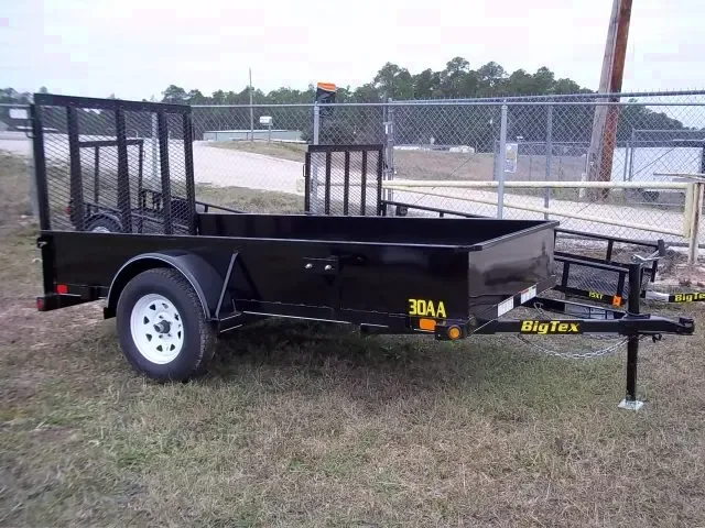 10FT SA UTILITY TRAILER W/TALL METAL SIDES