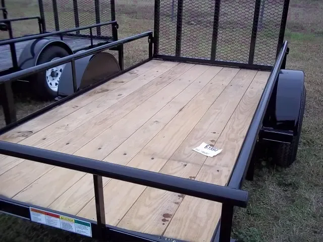 10FT Utility Trailer with Rampgate