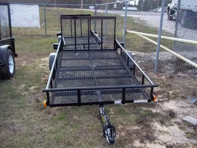 8FT BLACK MESH SA UTILITY TRAILER