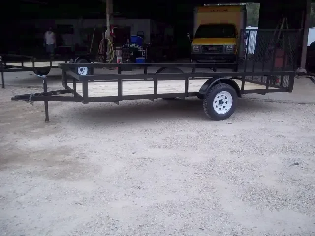 UTILITY TRAILER 12FT W/TREATED LUMBER DECKING