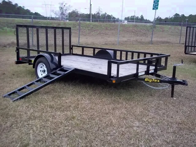 ATV/UTILITY TRAILER W/SIDE RAMPS 12FT