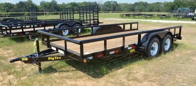 12FT TA BUMPER PULL UTILITY TRAILER