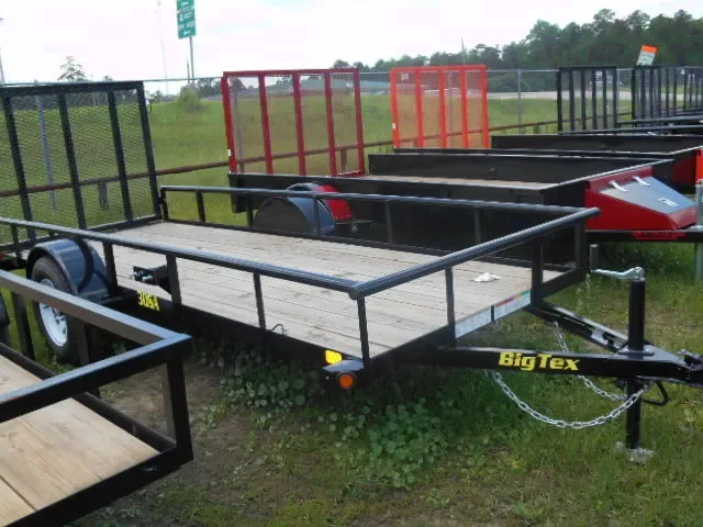 14FT SINGLE 3500LB AXLE BP UTILITY TRAILER