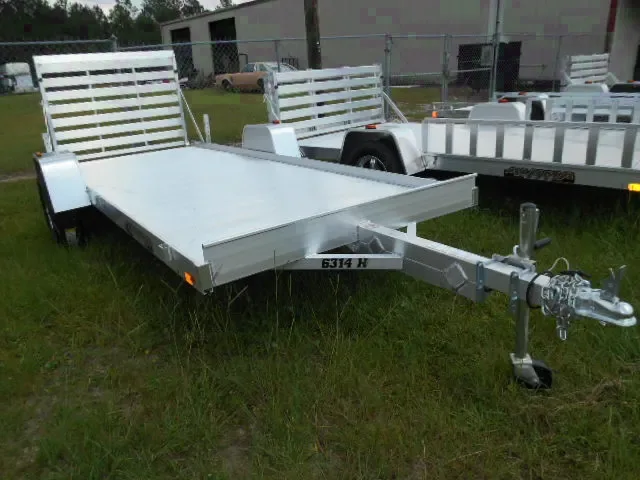 14FT SA UTILITY TRAILER W/REAR GATE
