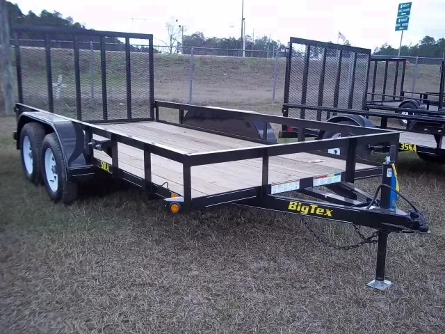 14FT Tandem Axle Trailer with Ramp
