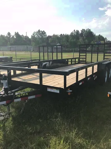 14FT TA UTILITY TRAILER W/SPARE MOUNT