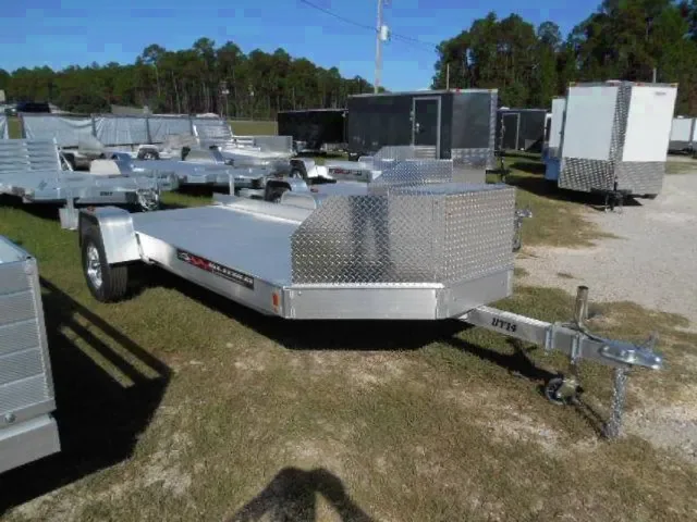 14ft SA Lightweight Silver Utility Trailer