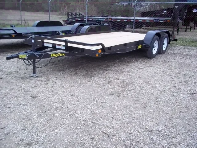 18FT OPEN CAR/UTILITY TRAILER W/DOVETAIL
