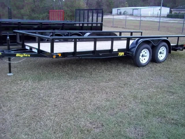 18FT UTILITY TRAILER W/ELECTRIC BRAKE