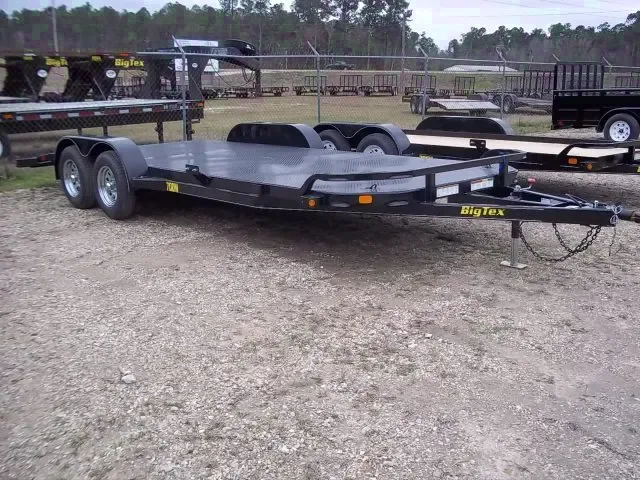 20ft Open Steel Deck Car Hauler