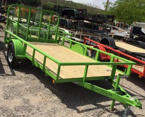 Single 3500lb Axle 12ft Utility Trailer