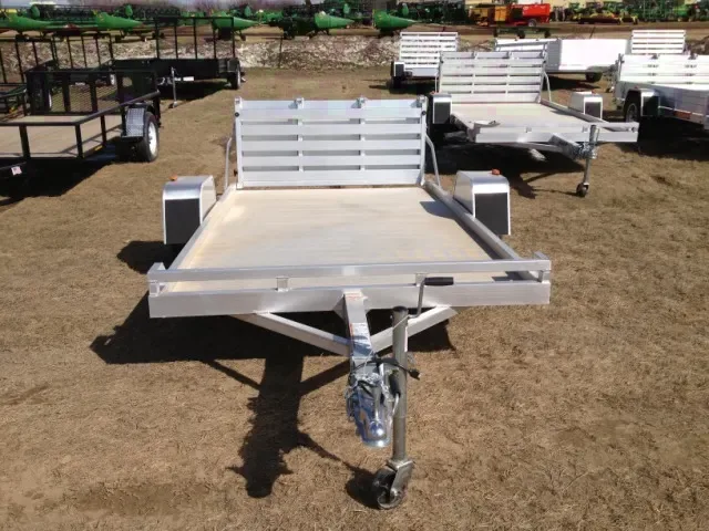 10 Ft Utility Trailer w/bi-Fold Tailgate