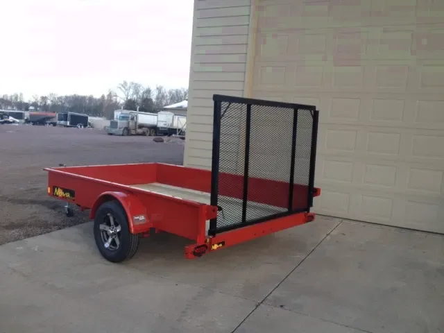 Red SA  10 Ft Utility Trailer w/Gate