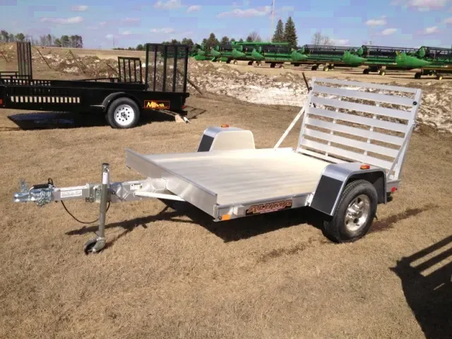 8ft Utility Trailer w/Aluminum Floor