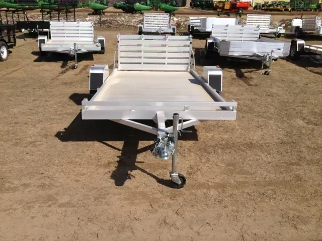 Aluminum 10ft Trailer w/Bi-Fold Tailgate