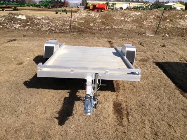 10 ft Aluminum Tilt Utility Trailer