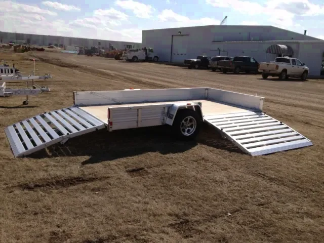 Single 3500 lb Axle 12 FT Utility Trailer