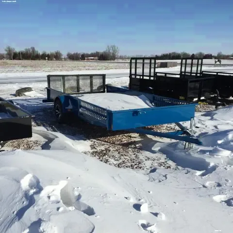 14ft Utility Trailer  Shown in Blue