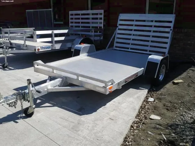 SILVER LIGHTWEIGHT 10FT SA UTILITY TRAILER