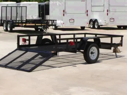 10ft Utility Trailer-Mesh