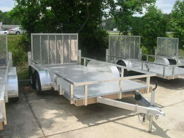 14ft Tandem Axle - All Aluminum Utility Trailer