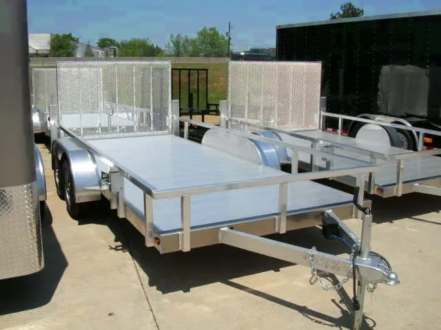 16ft Tandem Axle - All Aluminum Utility Trailer