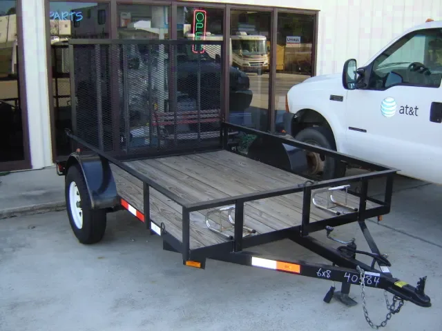 8ft Single Axle Utility Trailer