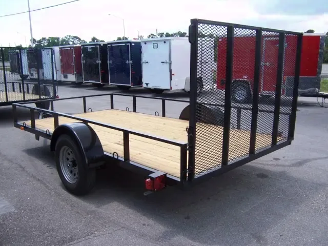 12ft Utility Trailer Single 3500lb Axle