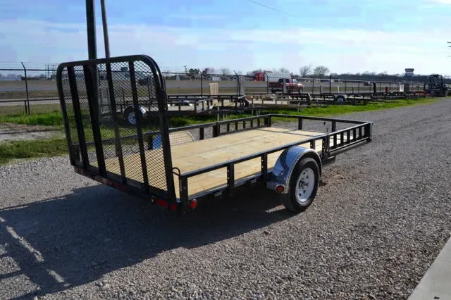 12FT Single Axle Utility Trailer