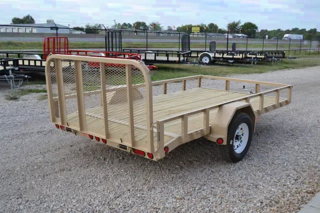 12ft SA Tan Utility Trailer