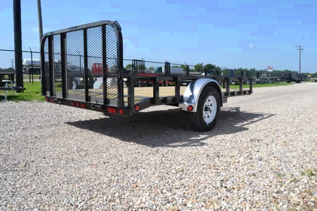 Utility Trailer 12ft w/ Rear Ramp Gate