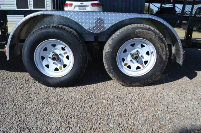 16FT BP TA Utility Trailer w/Ramps