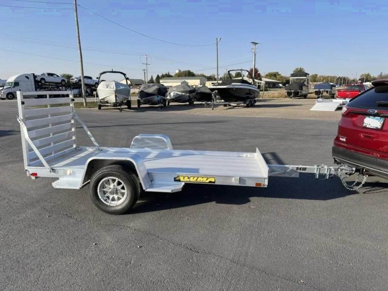 2026 Aluma 5410S-BT Utility Trailer