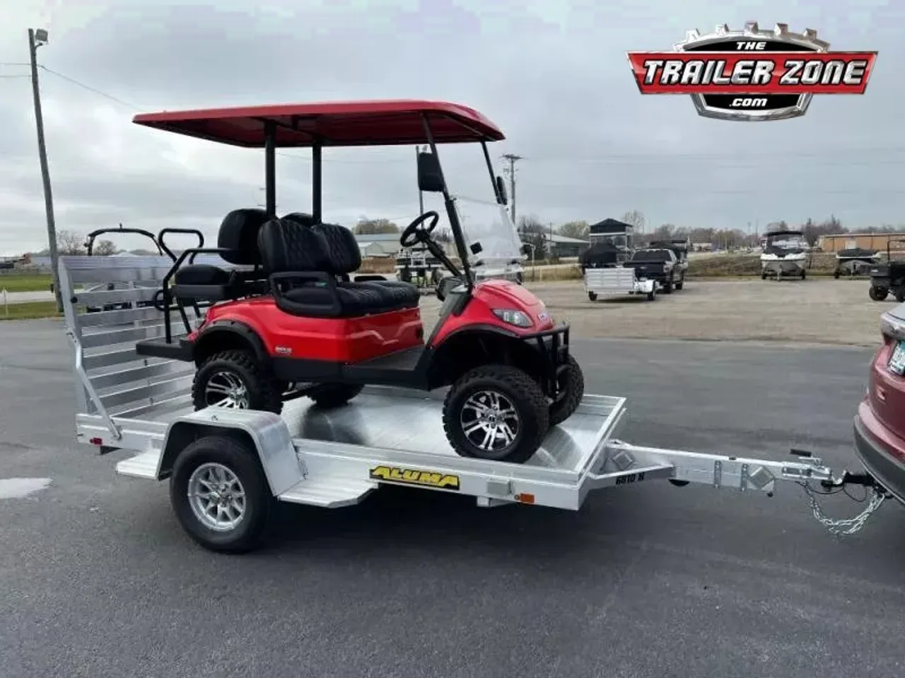 2027 Aluma 6810S-TG (Standard Tailgate) Utility Trailer