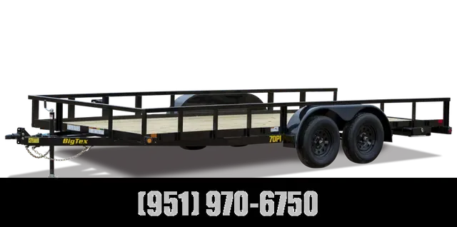 2025 Big Tex 6.5x20 Utility Trailer with Tandem Axles - Your Offer Accepted?