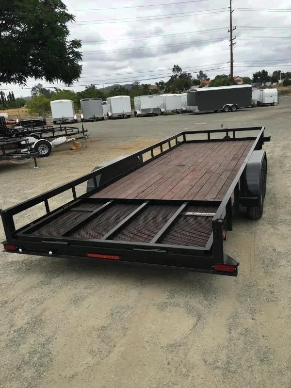 New 2025 Playcraft 82x24 Tandem Axle Utility Trailer - Versatile Hauling Solution