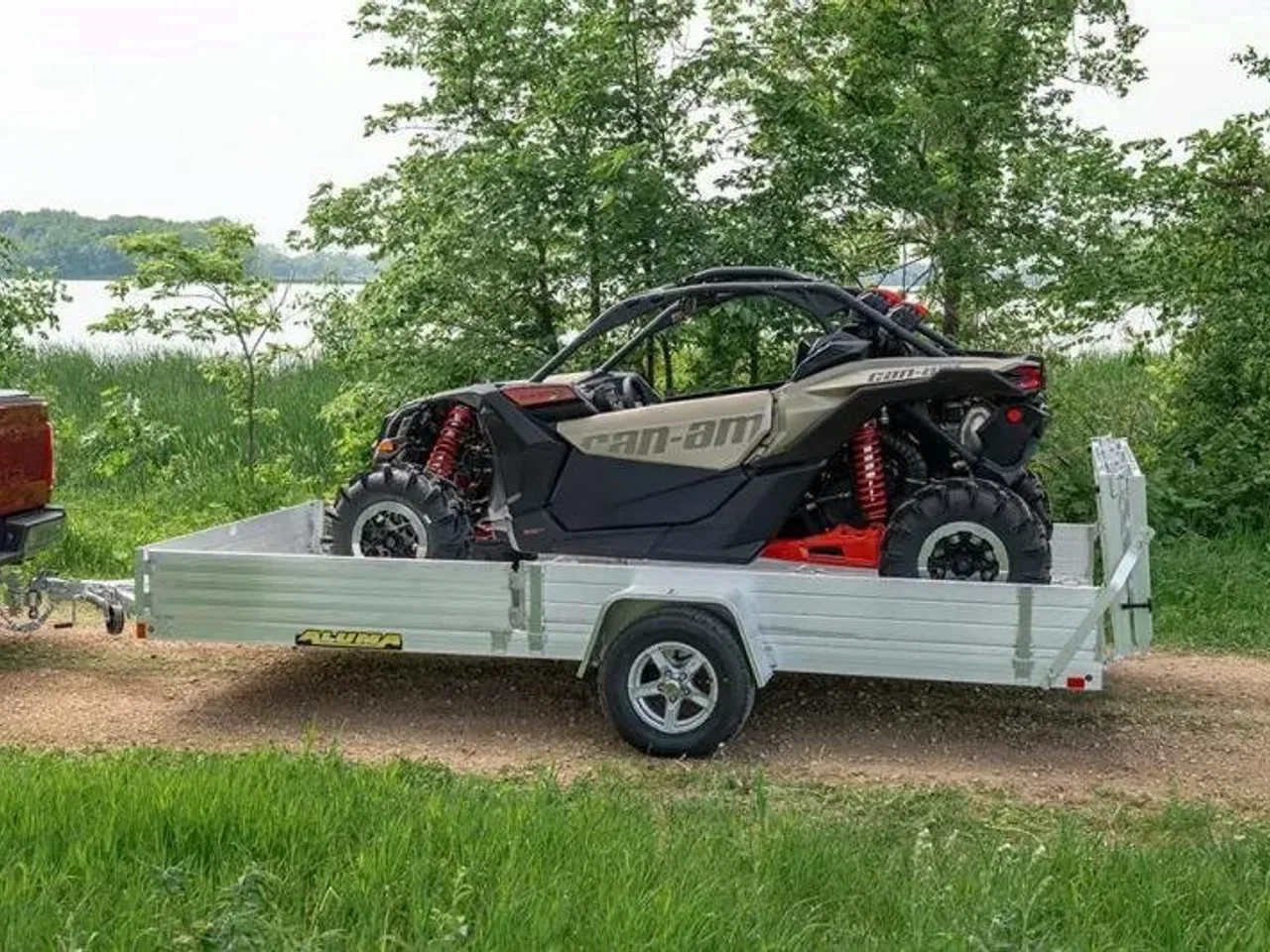 2025 Aluma 8112-BT-SR Utility Trailer