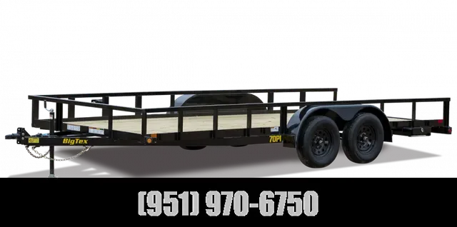 2025 Big Tex 7x16 Single Axle Utility Trailer