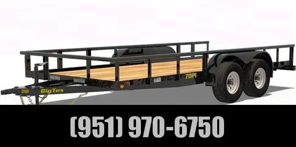 2025 Big Tex 7x20 Utility Trailer - Offer Invited