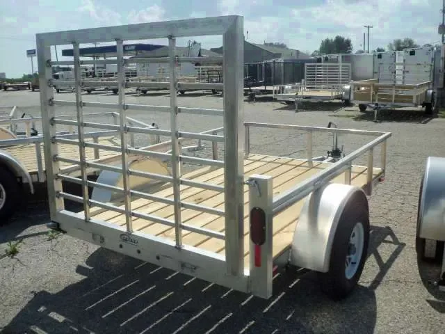 8ft SA Silver Utility Trailer
