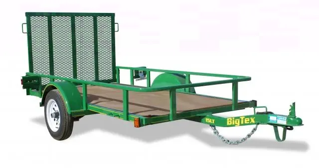 Green 8ft SA Utility Trailer