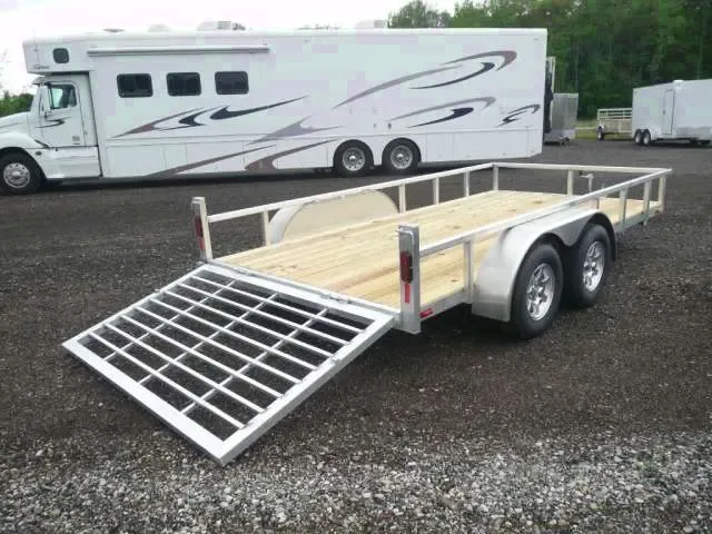 14ft Aluminum Utility Trailer