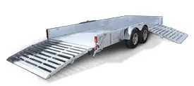 18ft Tandem 3500lb Axle Aluminum Utility