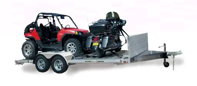 18ft Utility Trailer w/Gravel Guard