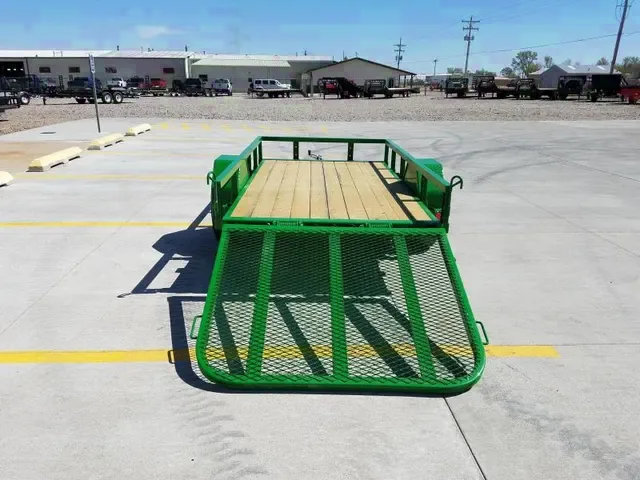 10FT GREEN SA ATV/UTILITY TRAILER